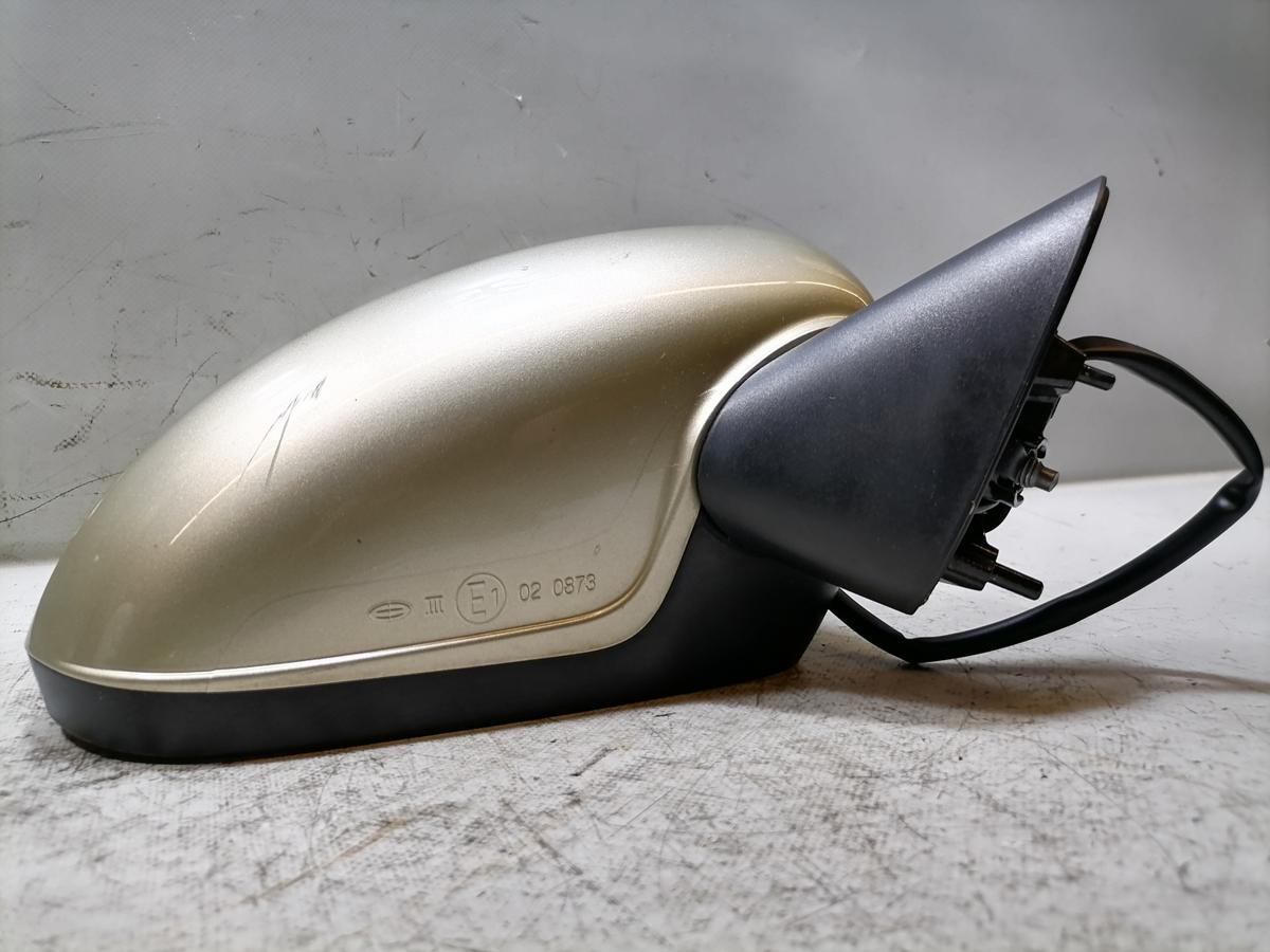 Opel Corsa D original Au&szlig;enspiegel rechts elektrisch verstellber Z40M Champagnersilber Bj.2006